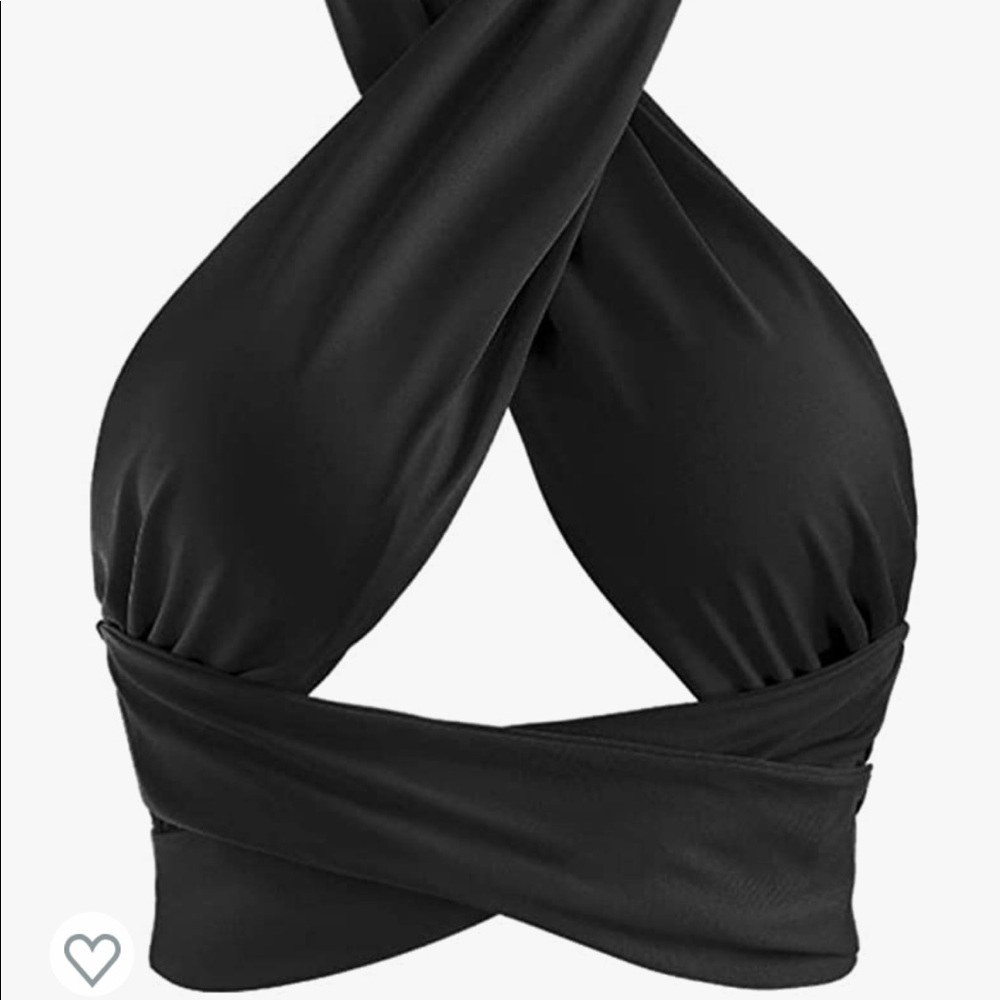 Zaful criss cross halter